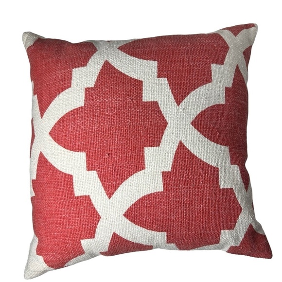 Mela Artisans Ikat Pillow **COVER 20 X 20 Pearly Button Closure NEW Square Throw - Picture 9 of 10